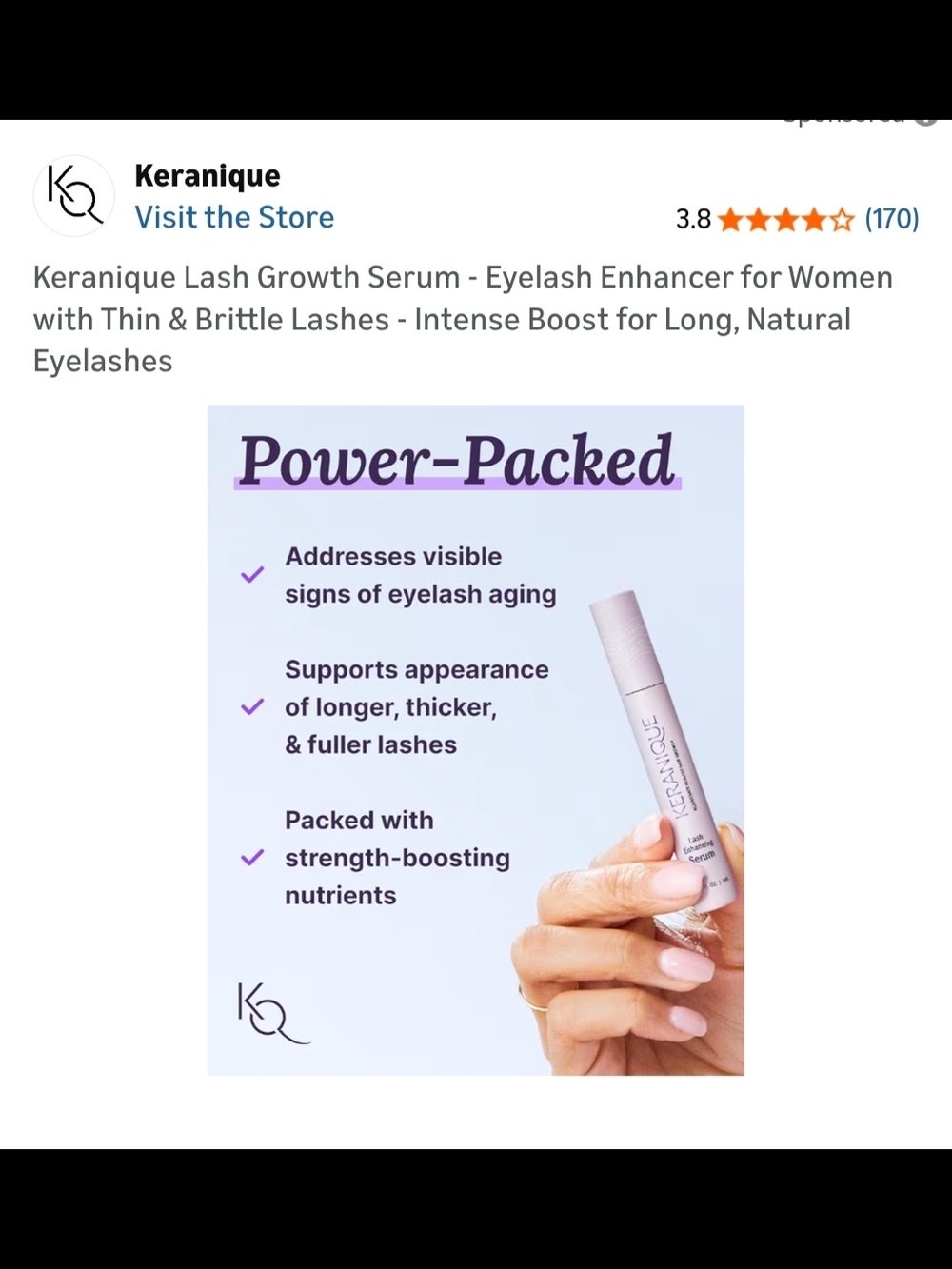 Keranique Lash Enhancing Serum - Picture 6 of 6